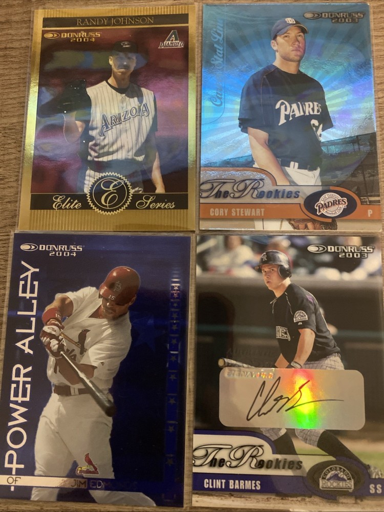 Donruss Serial Numbered Baseball Lot