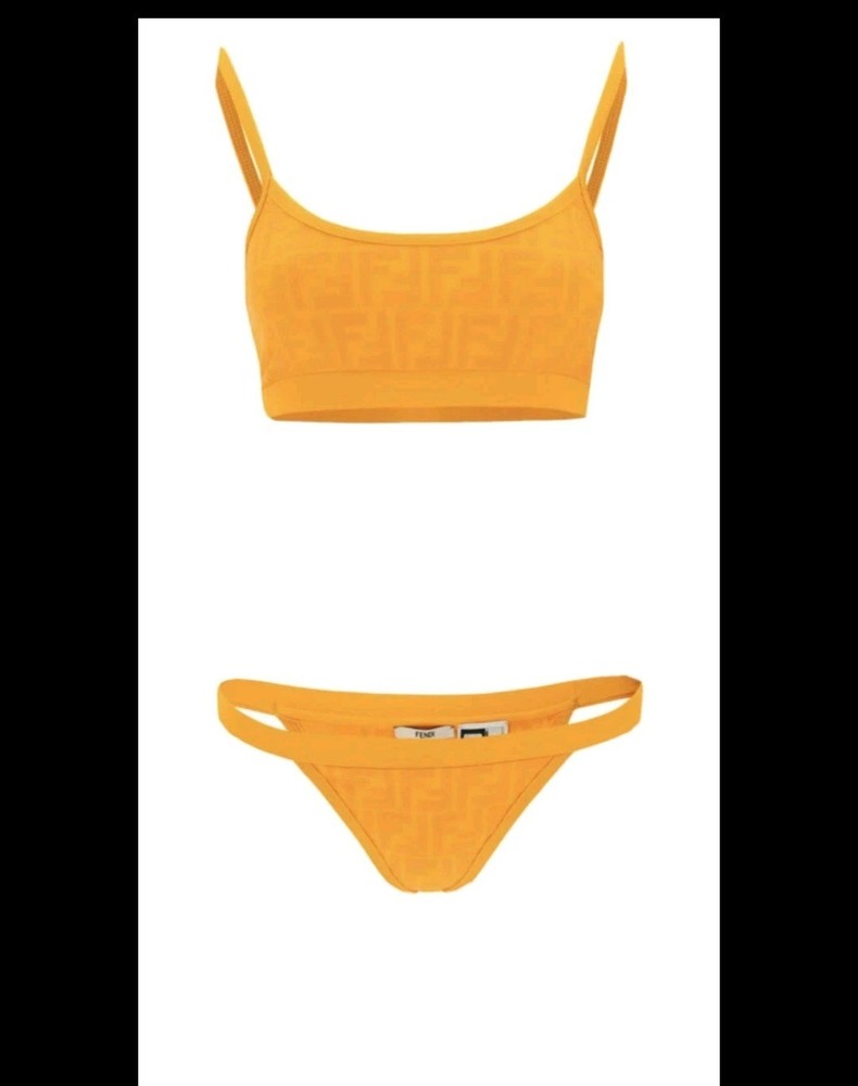 Hot Sale Authentic Monogram Fendi 2 Piece Pull Up & Swim In Style