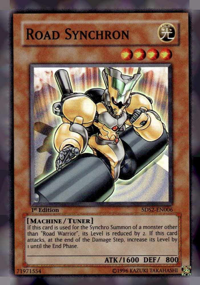5D's Starter Deck 2009 Road Synchron Card #5DS2-EN006