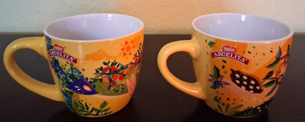 Mexican Abuelita Chocolate 8 oz Colorful Coffee Mug Nestle