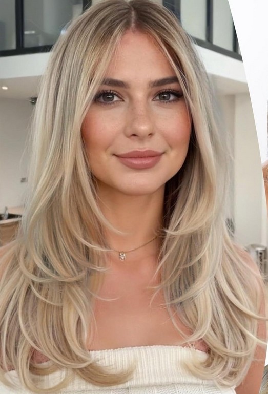 100% Human Hair 13x4 Lace Front Wig for Women Ombre Ash Blonde Wig