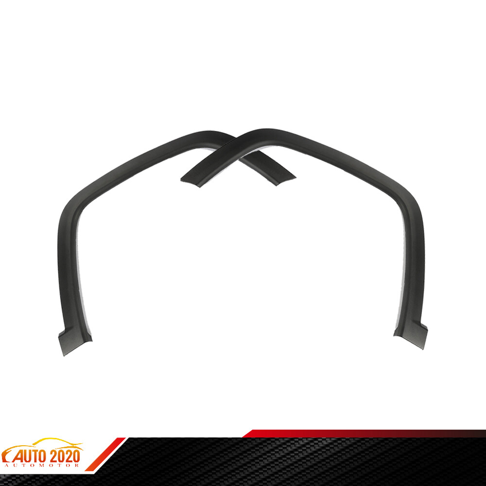 2017-2022 Jeep Compass Front & Rear Wheel Fender Flare Molding Trim Set