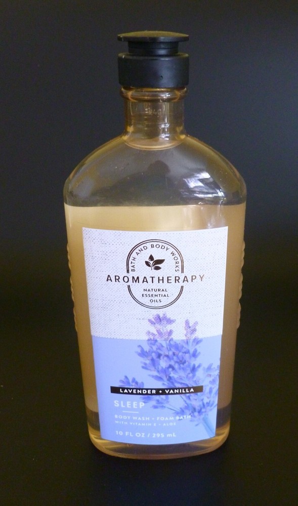 Bath & Body Works Aromatherapy ~ Lavender  + Vanilla  Body Wash + Foam Bath 10oz