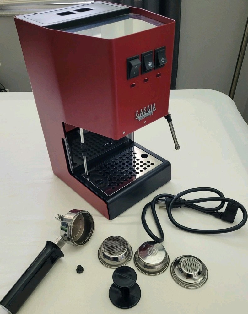 Gaggia Classic Pro Gaggia Classic Pro Traditional Espresso Coffee Machine Red