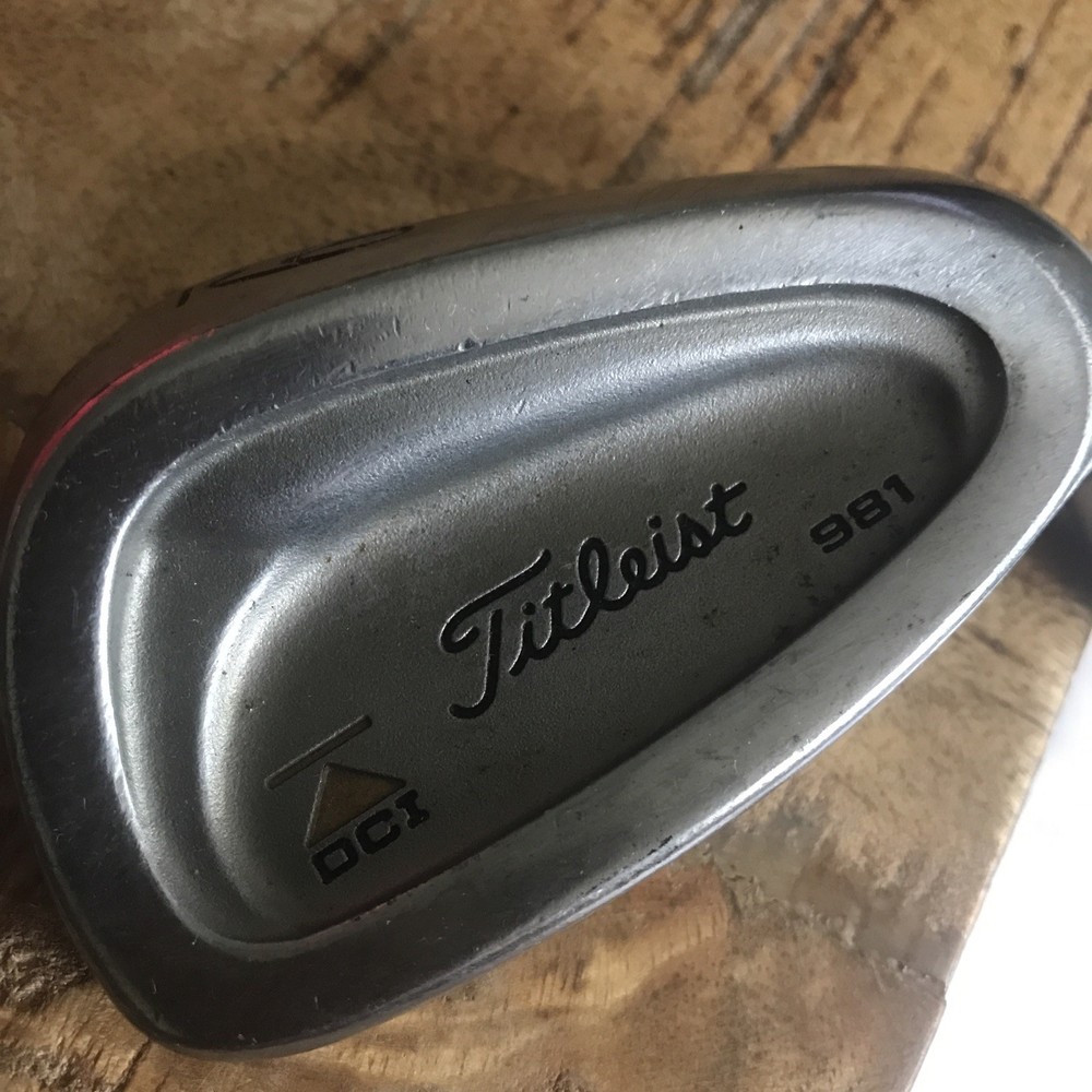 Titleist DCI 981 9 Iron Right Handed Steel Shaft Regular Flex 35.75 Inch