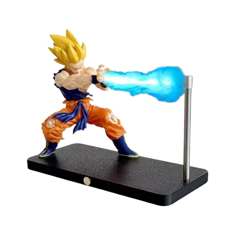 Dragon Ball Z Goku Kamehameha Levitating Night Light with Magnetic Touch