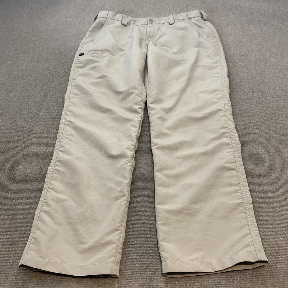 5.11 Tactical Mens Lightweight Rip Stop Outdoor Pant Beige 38x34