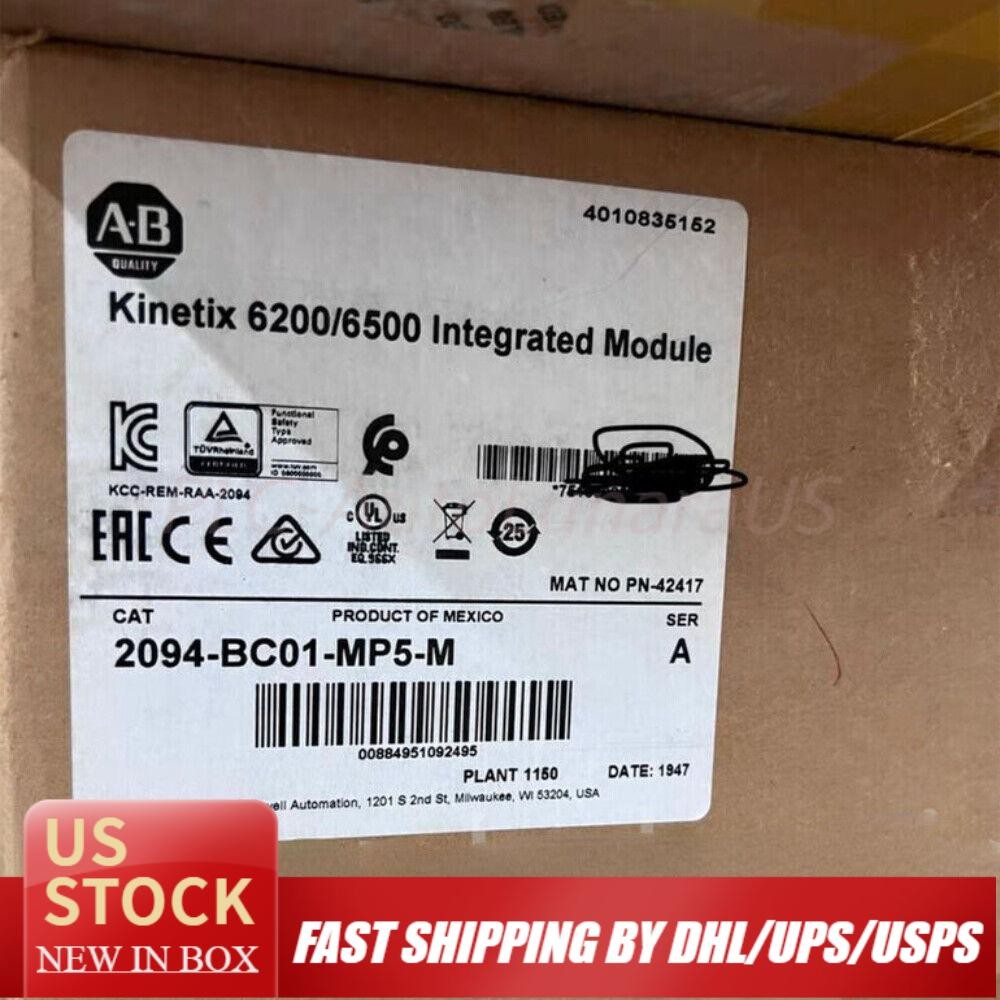 Allen Bradley 2094-BC01-MP5-M Brand 2094BC01-MP5M Fast Shipping 1PCS US Free Tax