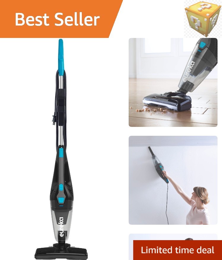 Effortless Cleaning with Blaze 3-in-1 Blue Vacuum: Stick & Handheld Design