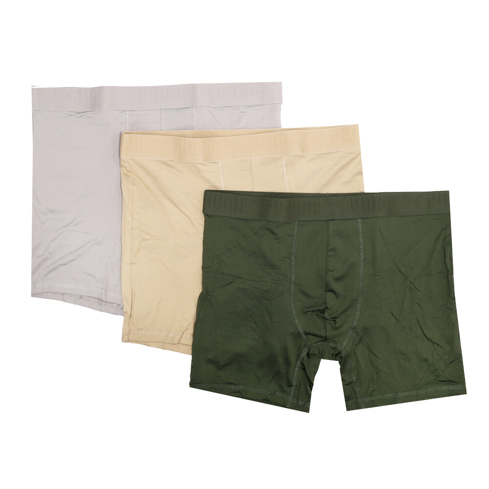 Puma 3Pk Mens Ultra Soft Boxer Brief Underwear Mens Multi  94230303
