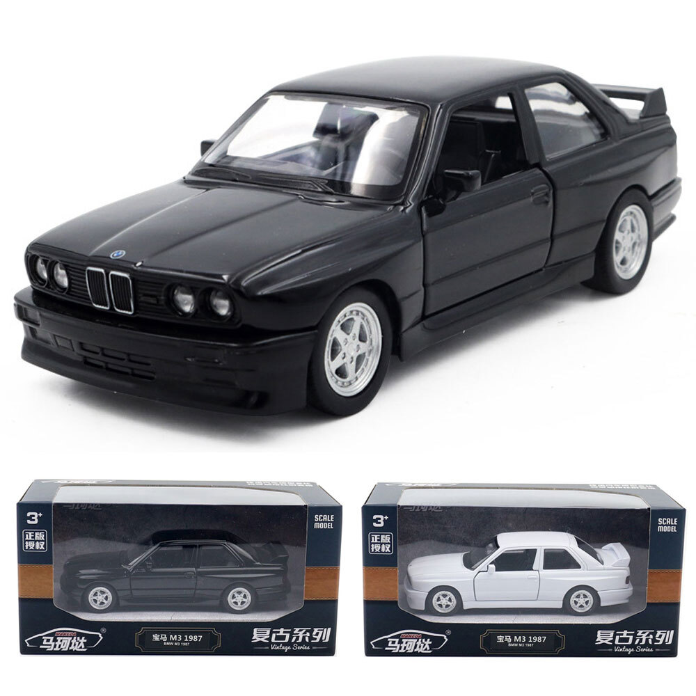 1/36 1987 BMW M3 Model Toy Car Diecast Toy Vehicle Metal Alloy Toys for Kids