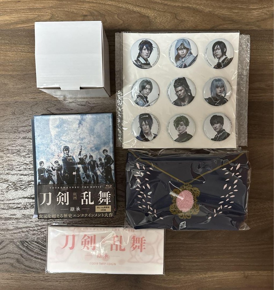 Unplayed Movie Touken Ranbu - Inheritance Deluxe Edition Blu-Ray