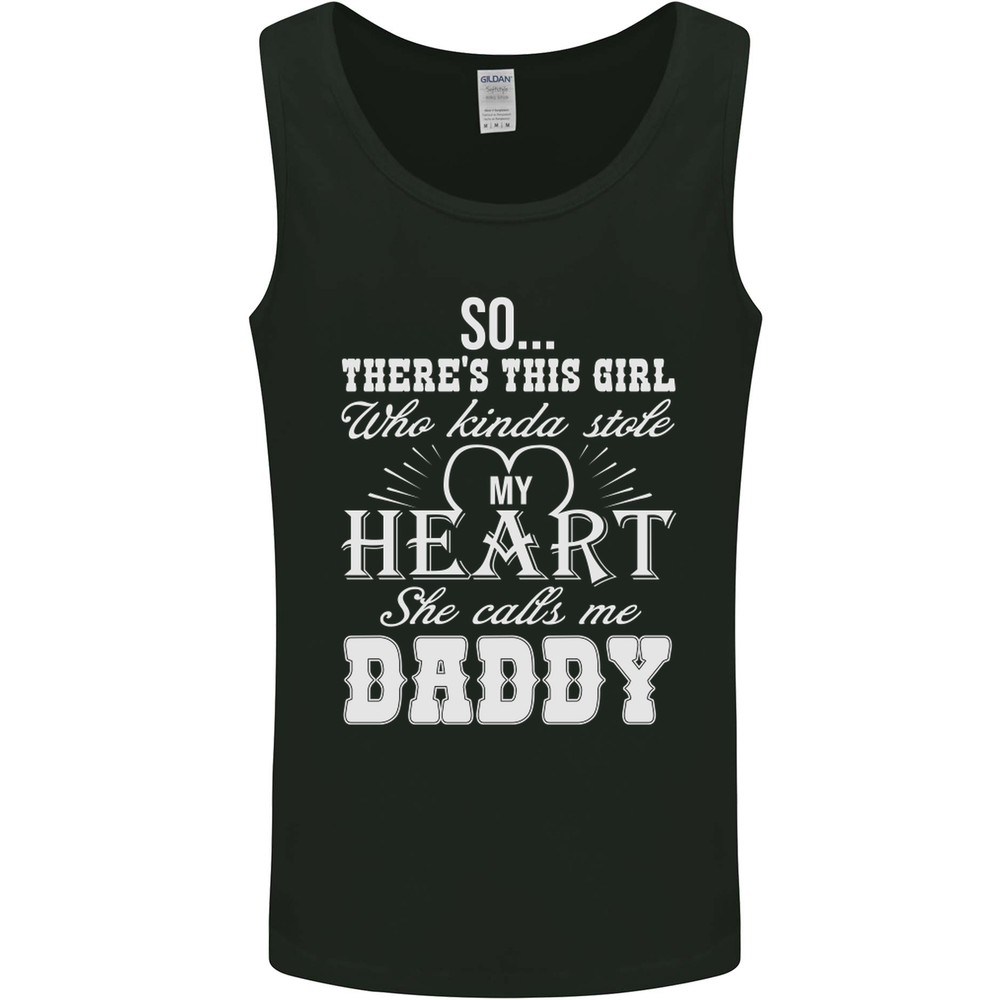 She Calls Me Daddy Funny Fathers Day Mens Vest Tank Top