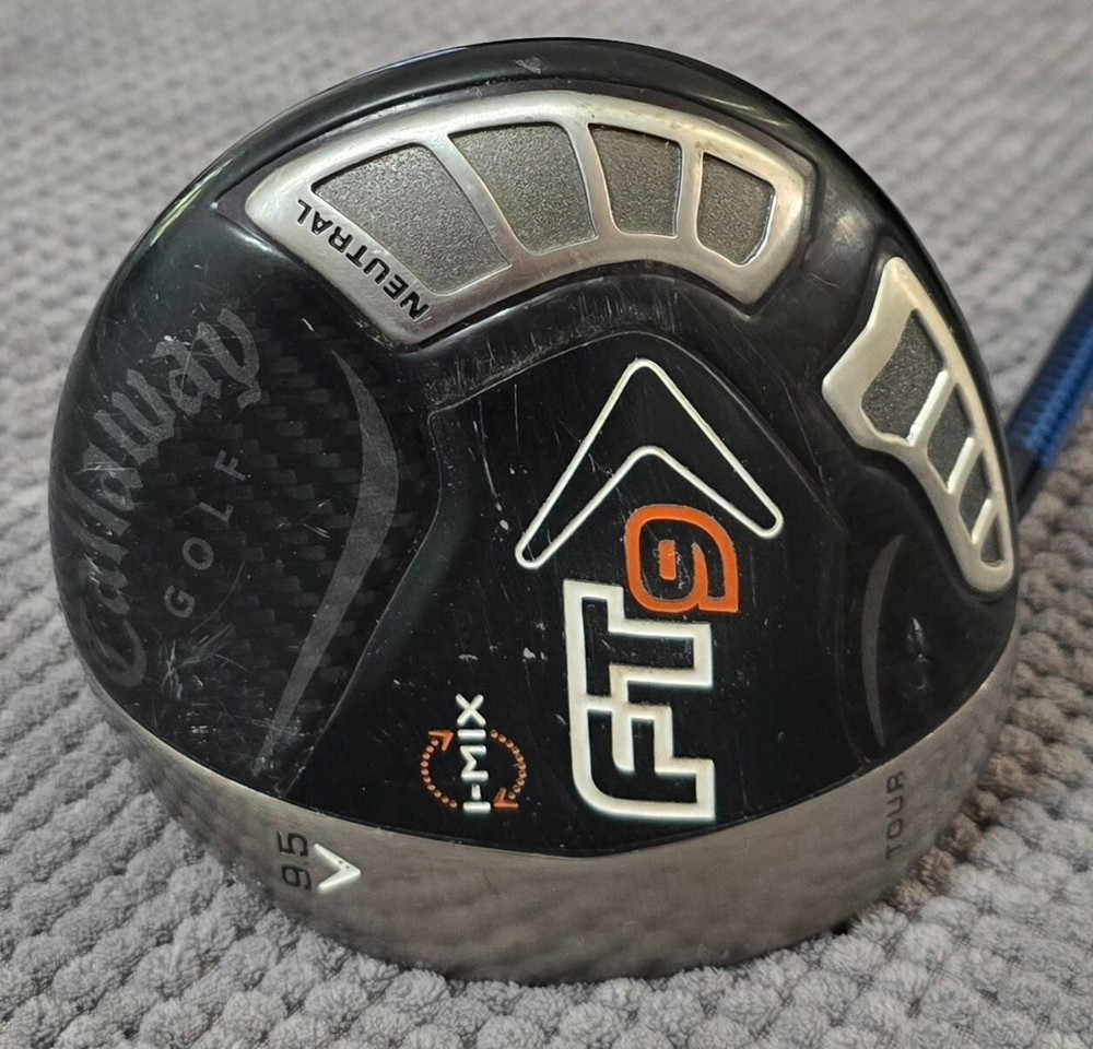 Callaway FT-9 Left Handed Driver / Aldila Stiff Flex Shaft