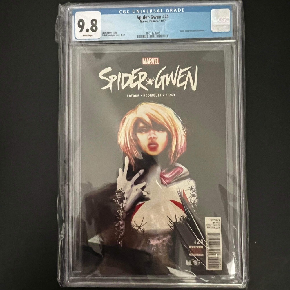 Spider-Gwen #24 CGC 9.8 First Print - 1st Appearance Gwenom - Marvel Comics