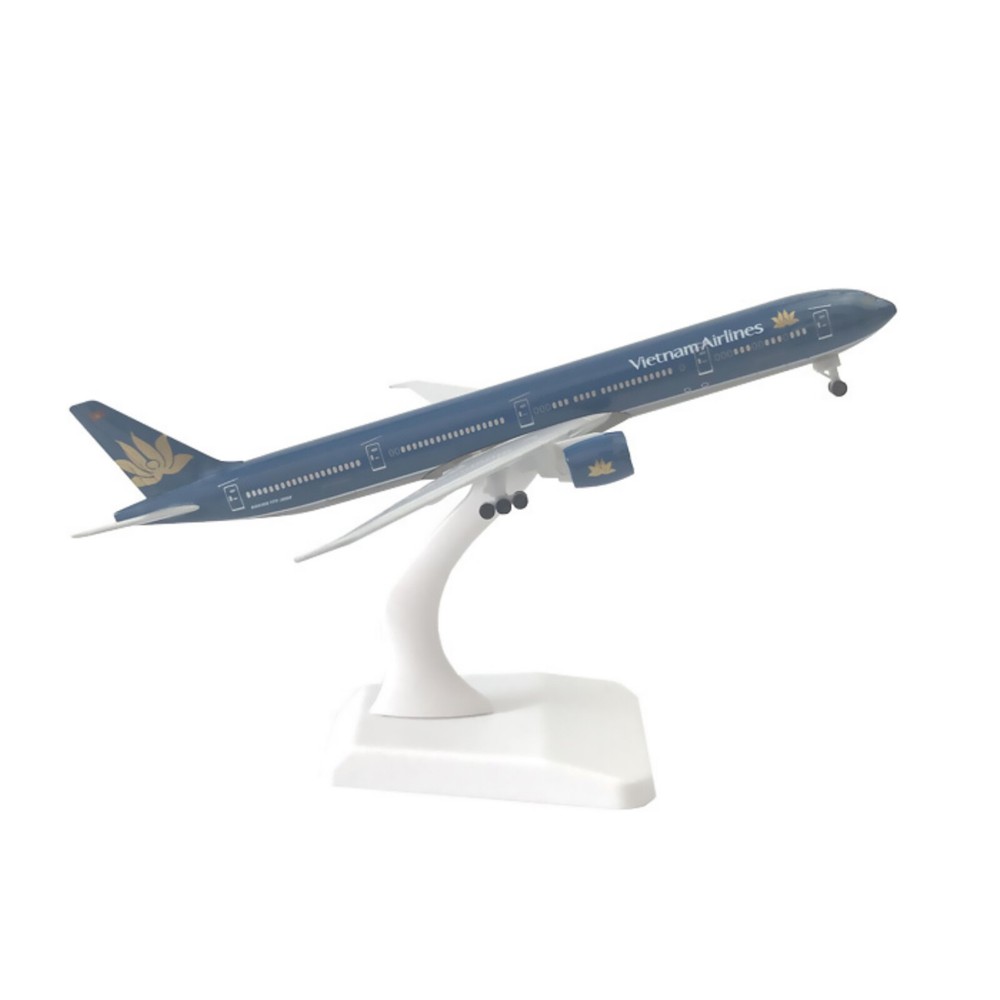 20cm Diecast Alloy 1/350 Scale Vietnam Airlines B777 Aircraft Model Plane