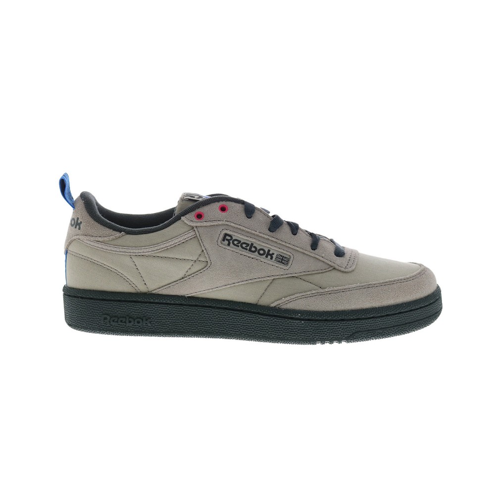 Reebok Club C 85 Men's Gray Suede Lifestyle Sneakers
