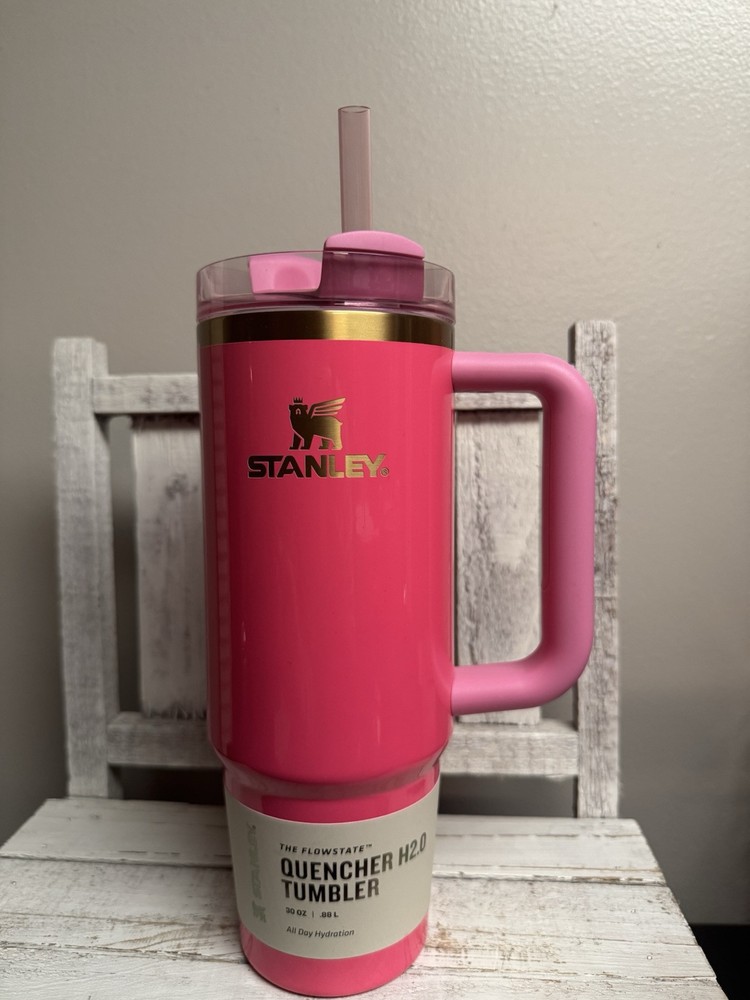 Stanley Pink Parade 30oz Quencher Tumbler Pink / Gold Brand NEW LIMITED