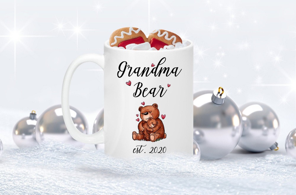 New Grandma Mug Grandma Cup Funny Grandma Gift Grandma Coffee Mug Grandma Bear