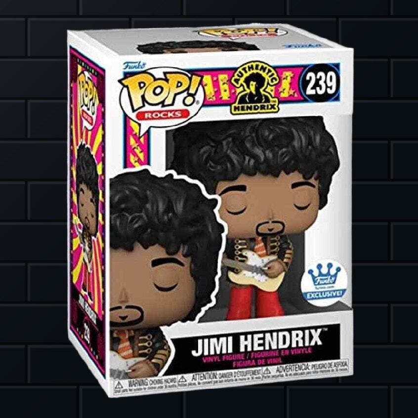 Jimi Hendrix with Guitar Exclusive Funko pop 239