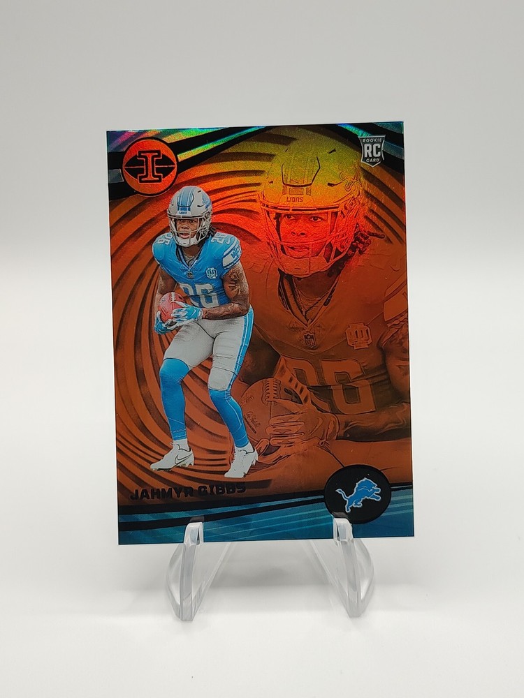 2023 Panini Illusions - Orange #38 Jahmyr Gibbs (RC)