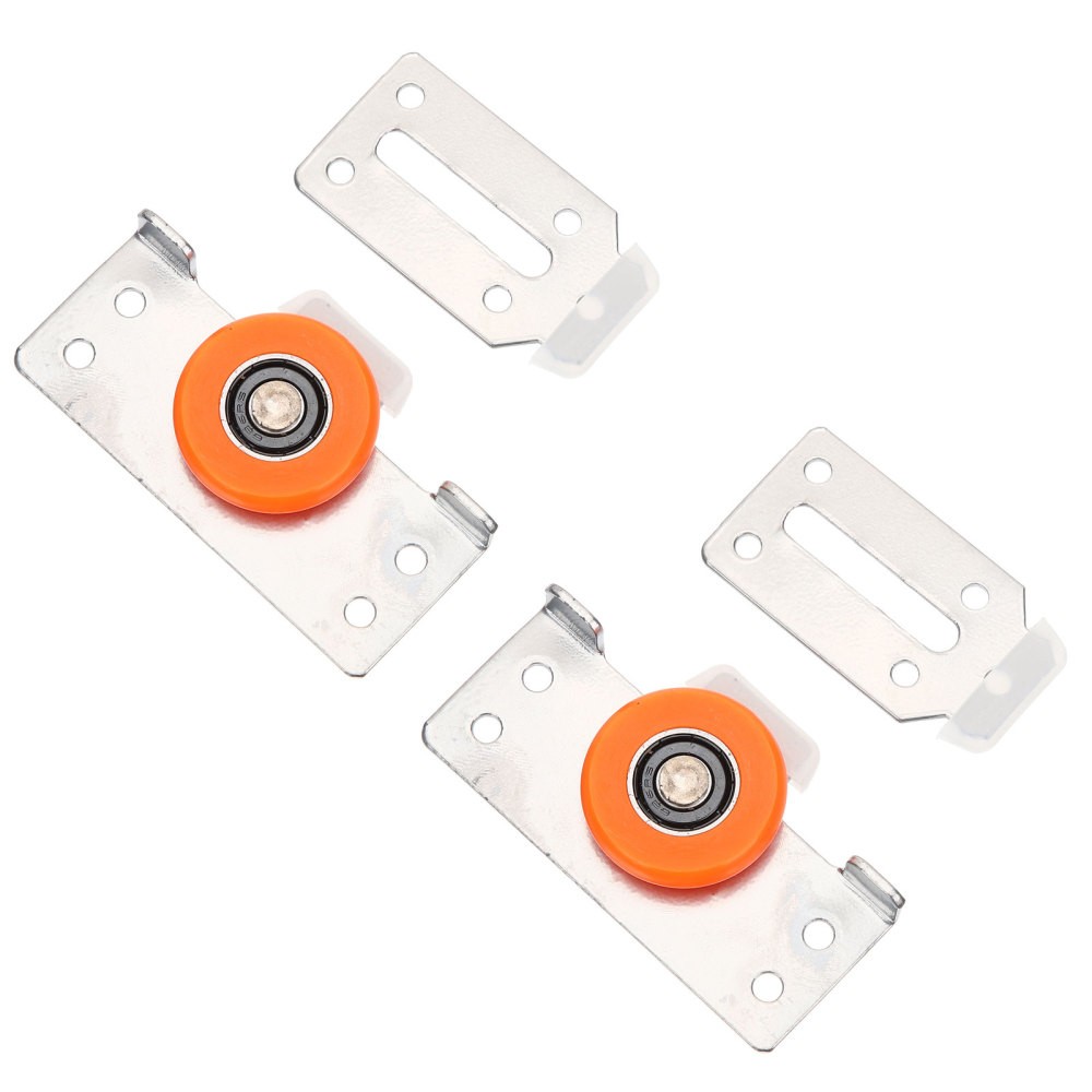 Metal Sliding Door Pulleys 8x4cm for Closet Cabinets