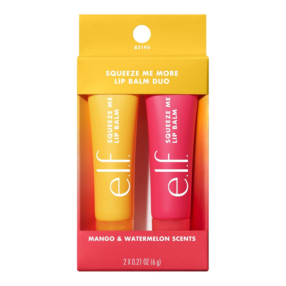 Squeeze Me More Lip Balm Duo, Moisturizing Balm For A Sheer Tint Of Color, Made