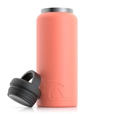 36oz Vacuum Insulated Water Bottle, Metal Stainless Steel Double Wall Insulat...