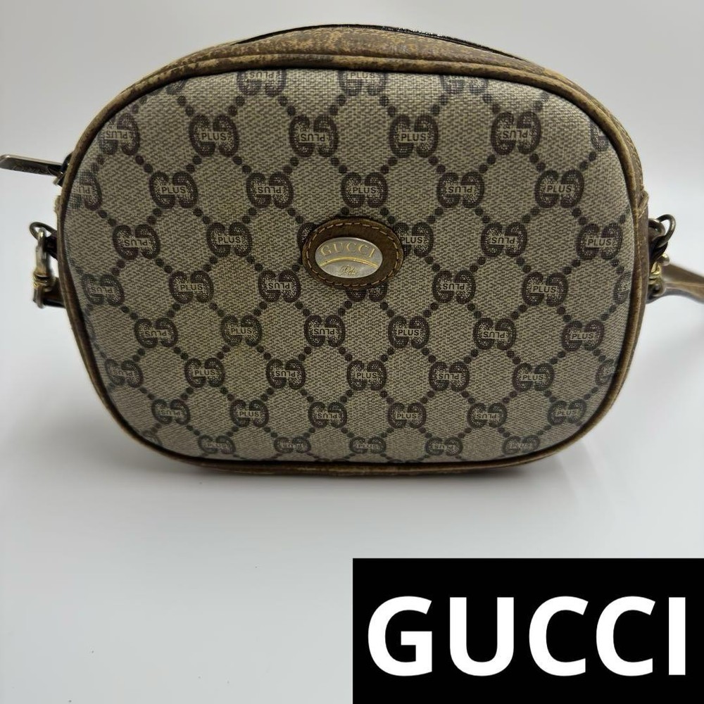 Vintage Gucci GG Supreme Dome Shoulder Bag Rare Find
