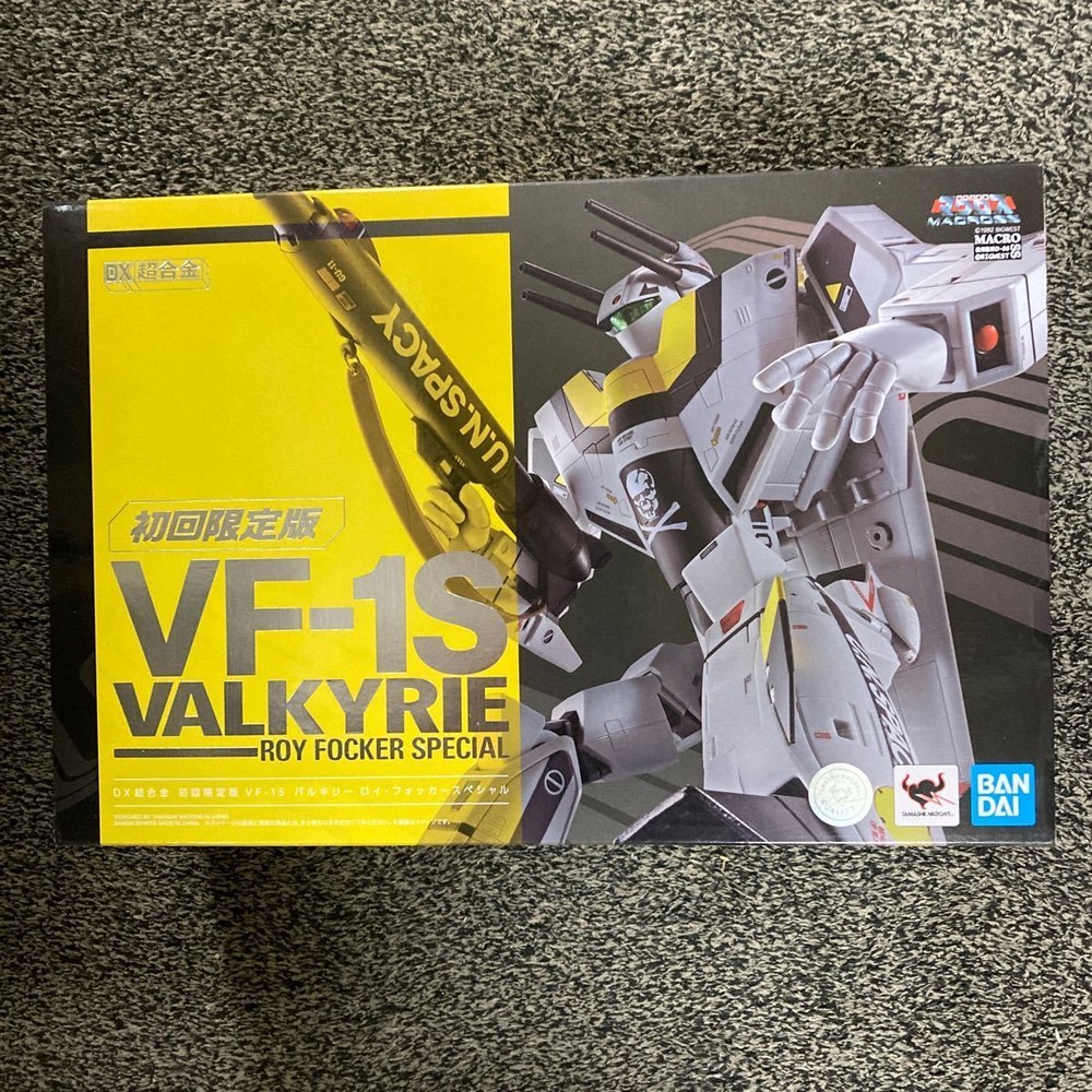 DX Chogokin Macross First Limited Edition VF-1S Valkyrie Roy Focker Special
