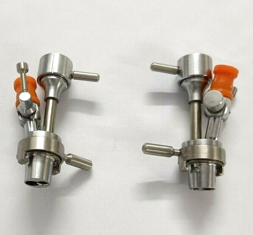 2pc Single-Channel Cystoscope Sheath Bridge Set for Laparoscopic Urology Procedures  
