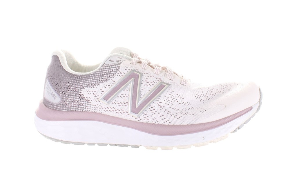 New Balance Womens W680rp7 White Running Shoes Size 6 (7753765)