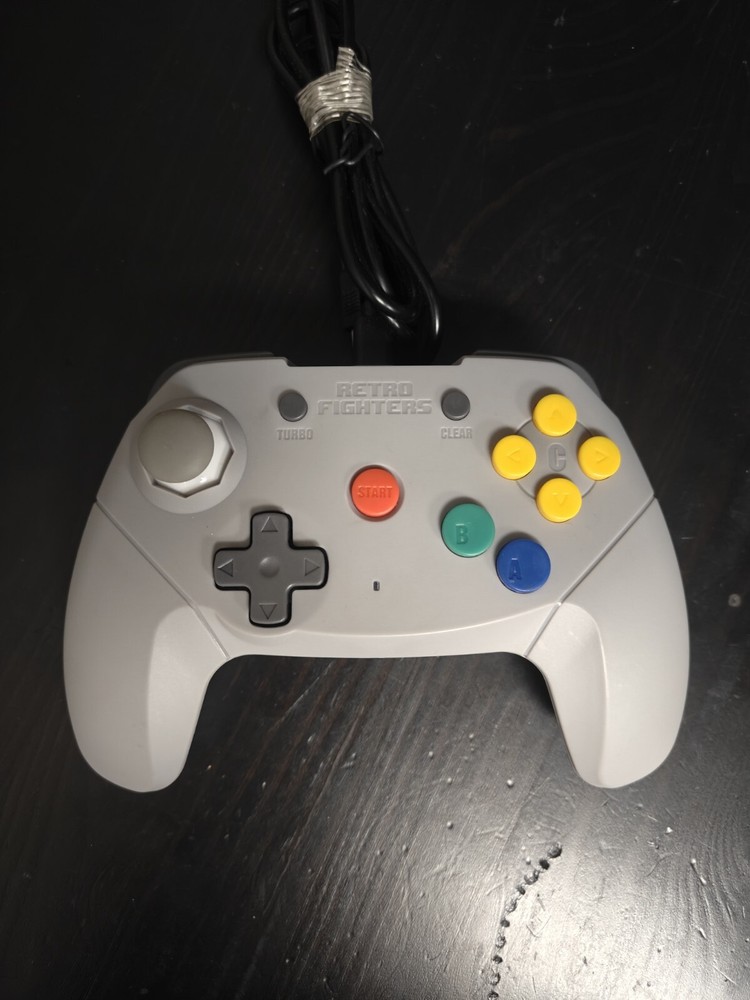 Retro Fighters Brawler64 Wireless Gamepad N64 Controller Nintendo NO Receiver