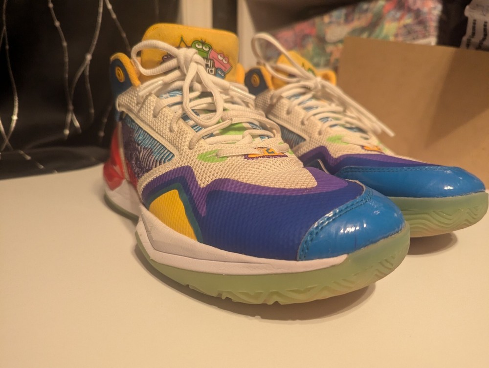 New Balance Kawhi Leonard Jolly Rancher White Basketball Sneakers - US Size 10