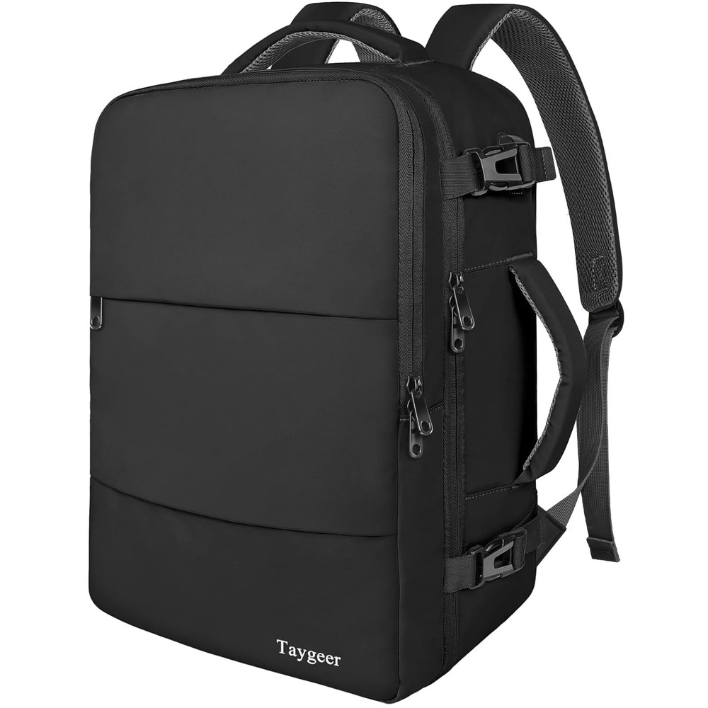 Travel Backpack for Men Women, Carry On Backpack with USB Charging Port & Sho...