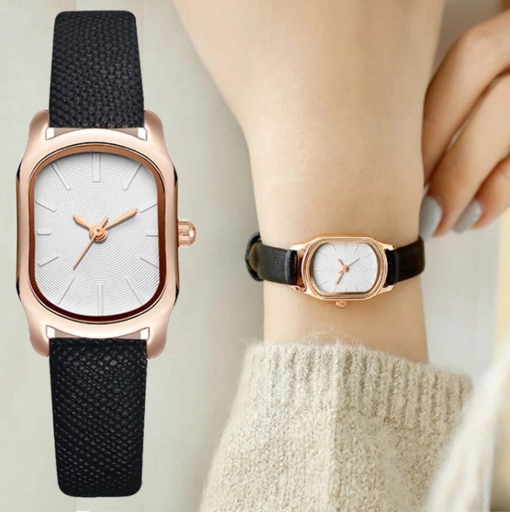 Korean Style Minimalist Square Watch with Thin Strap for Women