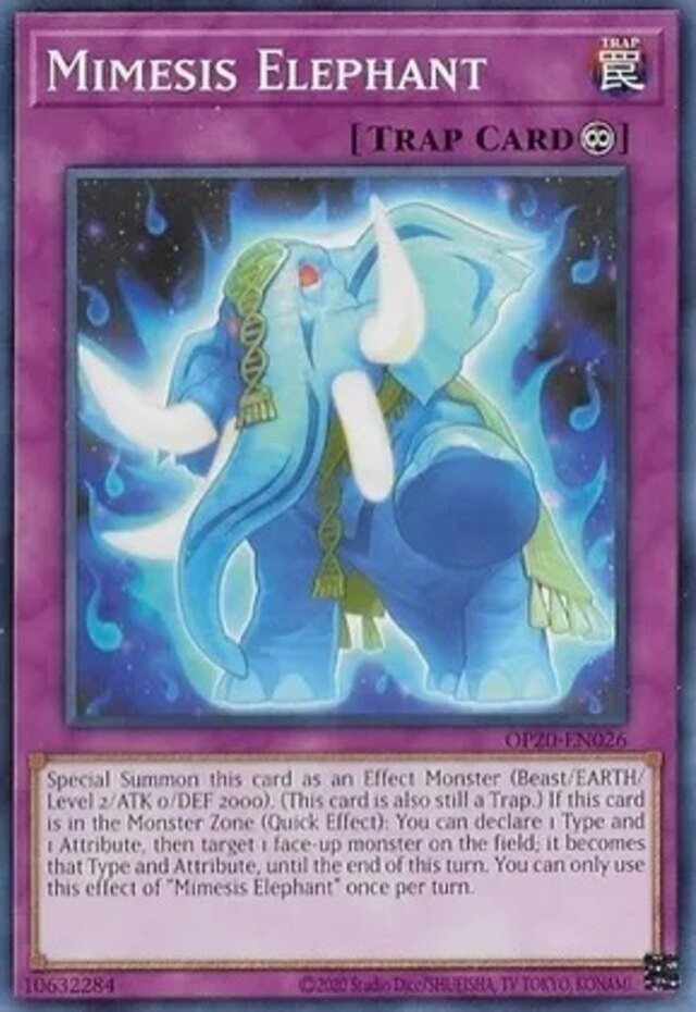 Mimesis Elephant - OP20-EN026 - Common - Unlimited Edition - Lightly Played