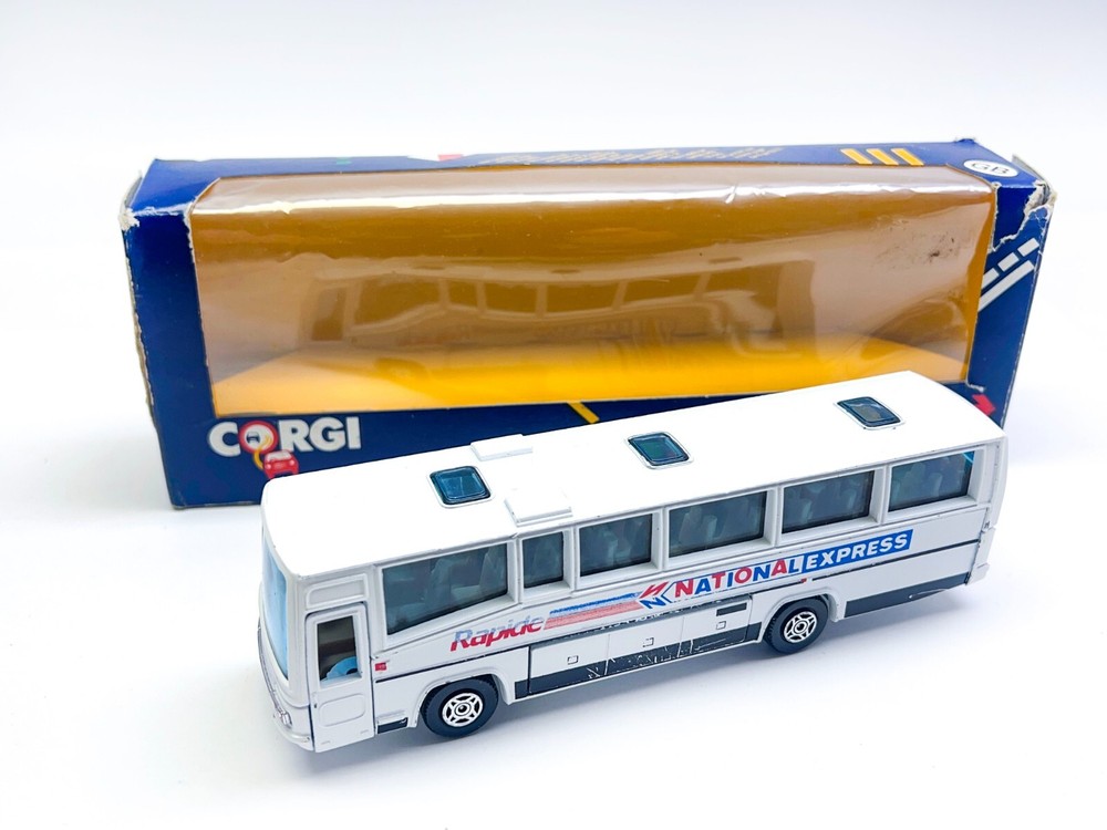 Vintage Corgi 769 National Express Plaxtons Coach diecast model boxed