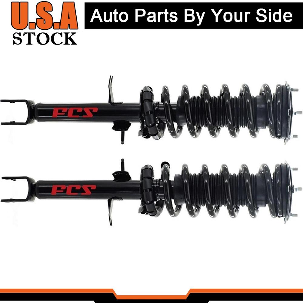 OE Front Struts With Sway Bar For 2006-2010 Infiniti M35 3.5L Lifetime Warranty