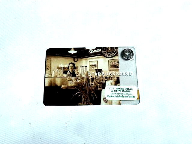 STARBUCKS Gift Card, 2013 Barista - Pike Place Original, First Store, Preowned-image