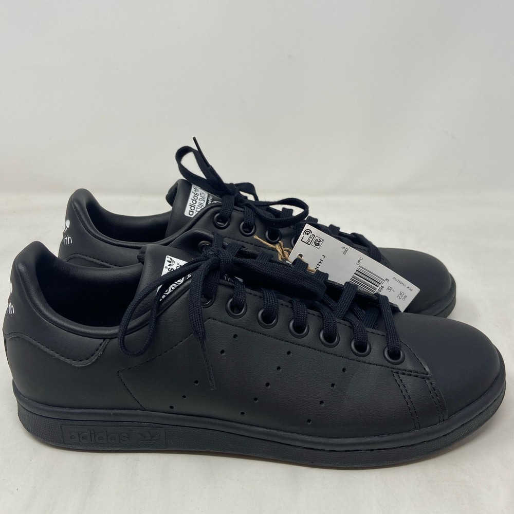 adidas Stan Smith J Black/White Youth 5.5 (End Plastic Waste)