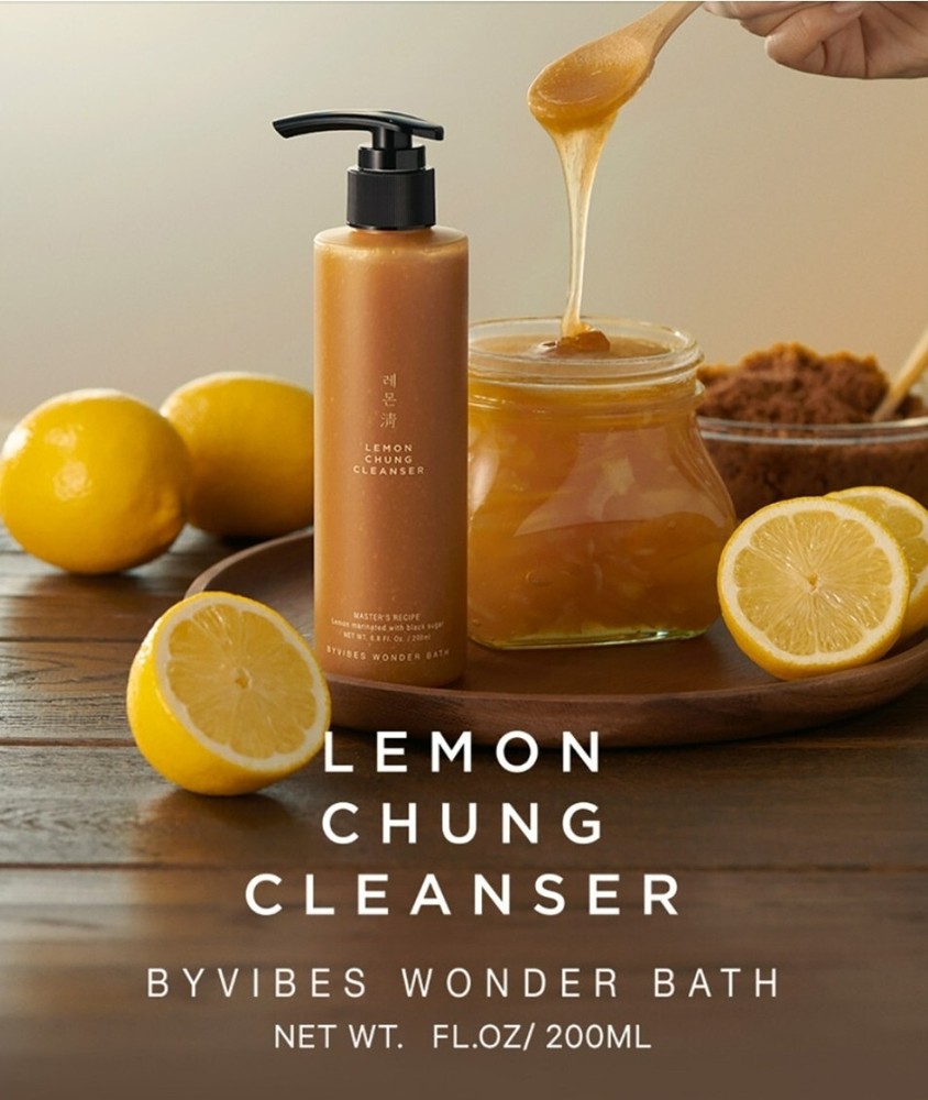 CHOSUNGAH Wonder Bath Lemon Chung Cleanser 200ml Bubble Cleanser K Beauty