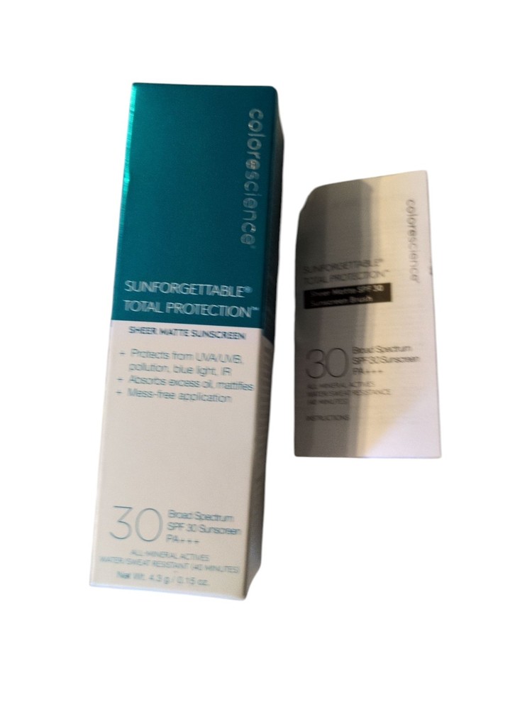Colorescience Sheer Matte Brush SPF 30 White Total Protection .15 oz