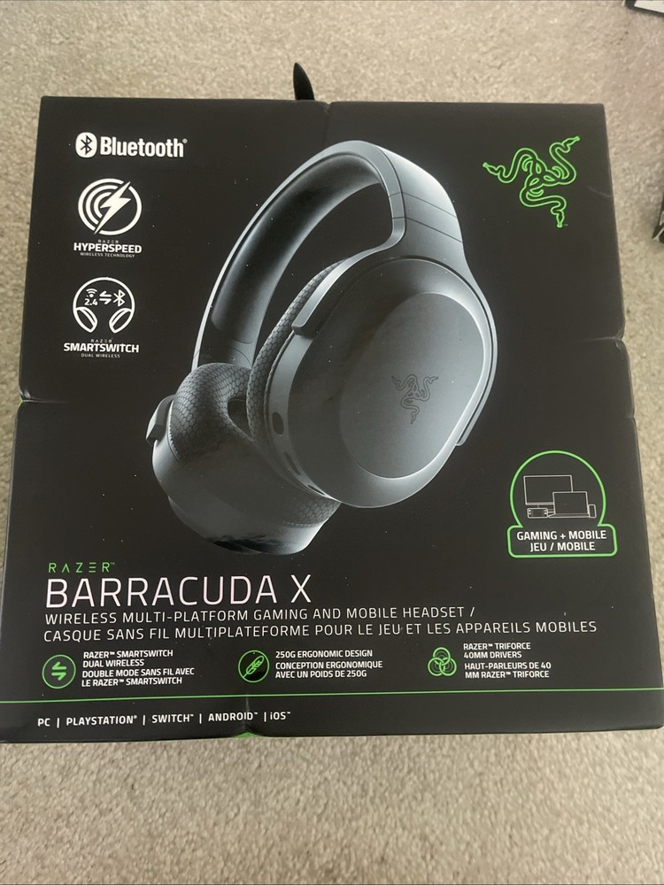 Razer Barracuda X Wireless Gaming Headset for PC PS5 Switch Mobile