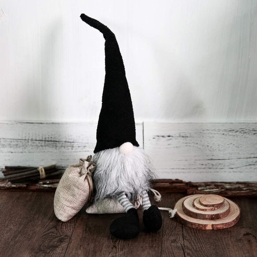 Handmade Christmas Gnomes Decorations Presents Swedish Plush Tomte Elf Doll