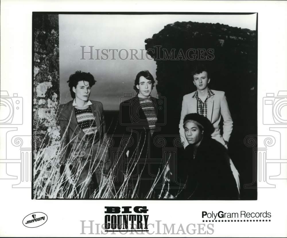1983 Press Photo Members of Big Country, Scottish rock band. - pip17650