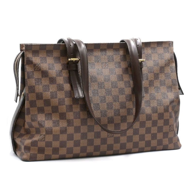 Louis Vuitton Chelsea N51119 Damier Ebene Brown Shoulder Tote Bag 183445