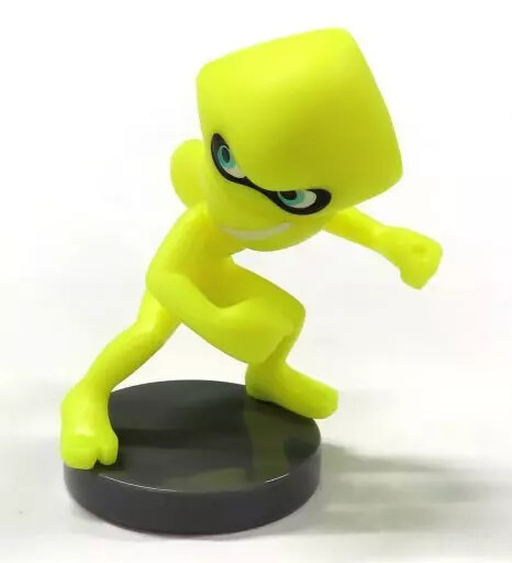 Candy Toy Mini Figure Secret Shock Wonder Yellow Chocolate Egg Splatoon 3