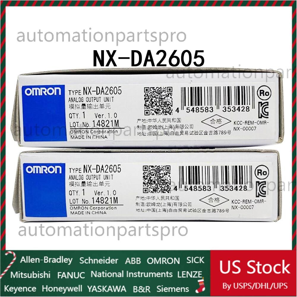 Omron 1P new NXDA2605 Analog output unit NX-DA2605 US Free TAX PLC Module