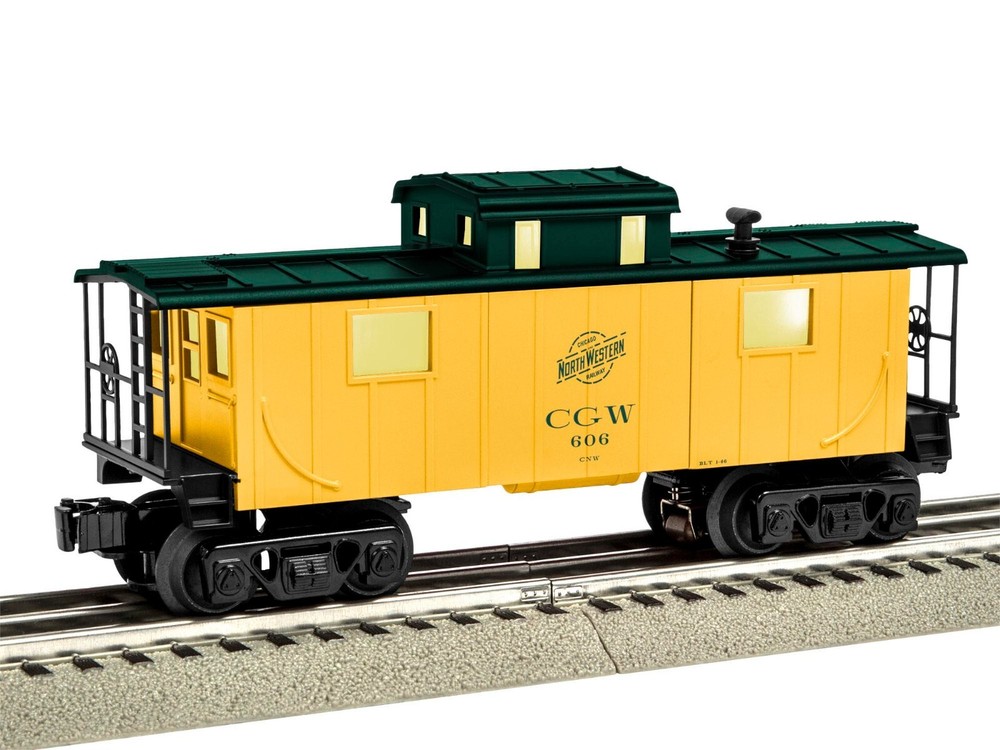 Lionel 2043290-CNW NE-5 Caboose #606 O Scale Model Train